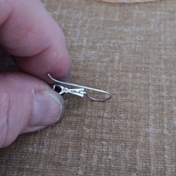 Silver Hook Style Earrings - Picture 5 of 9